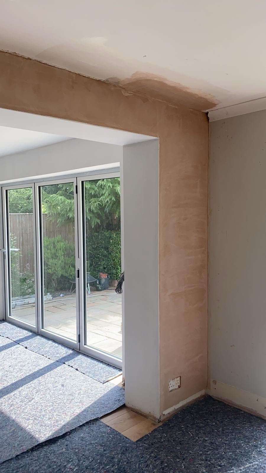 Extension roof detail with shingles completed by BBBrotherBuilding